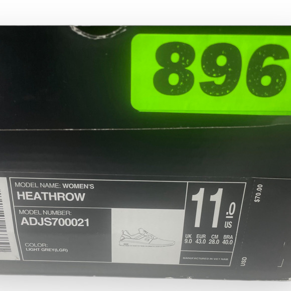 Dc Shoes Heathrow Light Grey Size 11 NIB - Picture 7 of 8